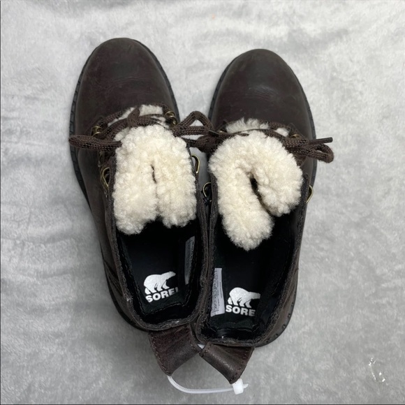 Sorel Lennox Lace-Up Boots Size 8 1/2 - Picture 4 of 7